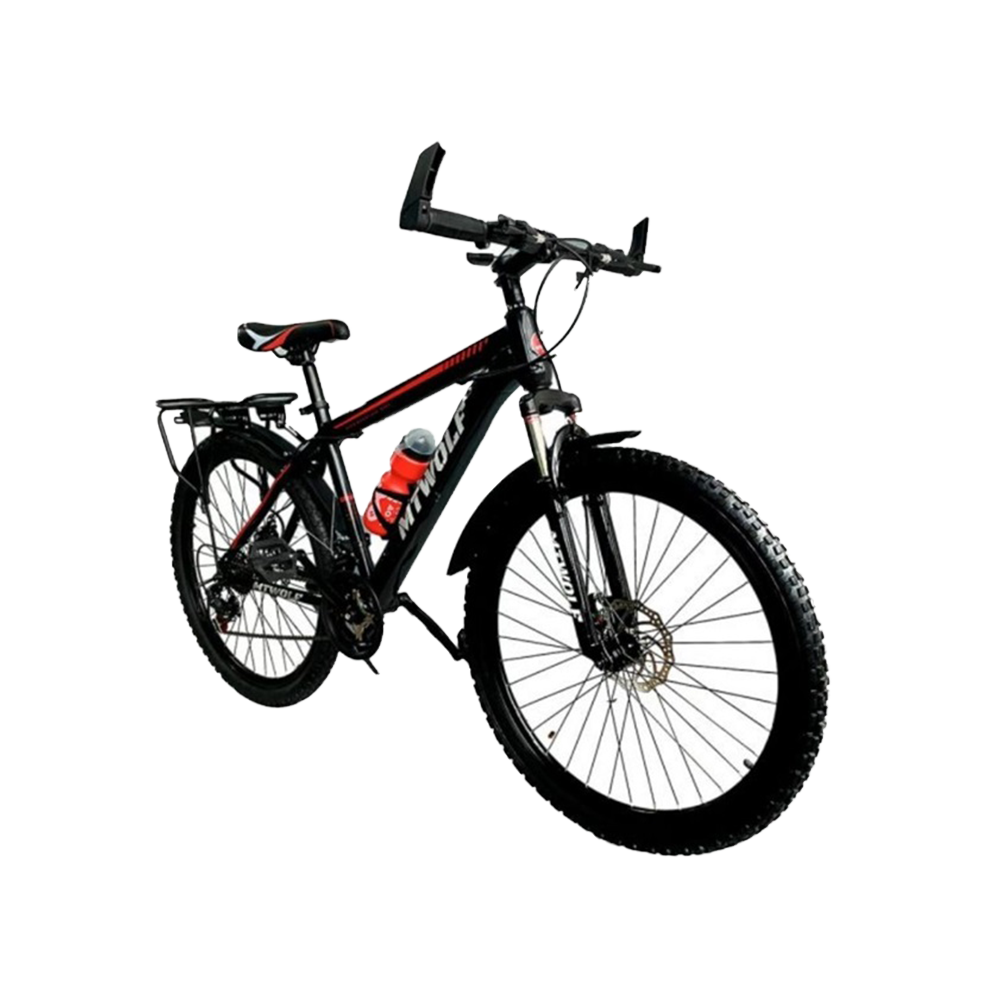 Tog' velosipedi MTWolf 26” Black-red